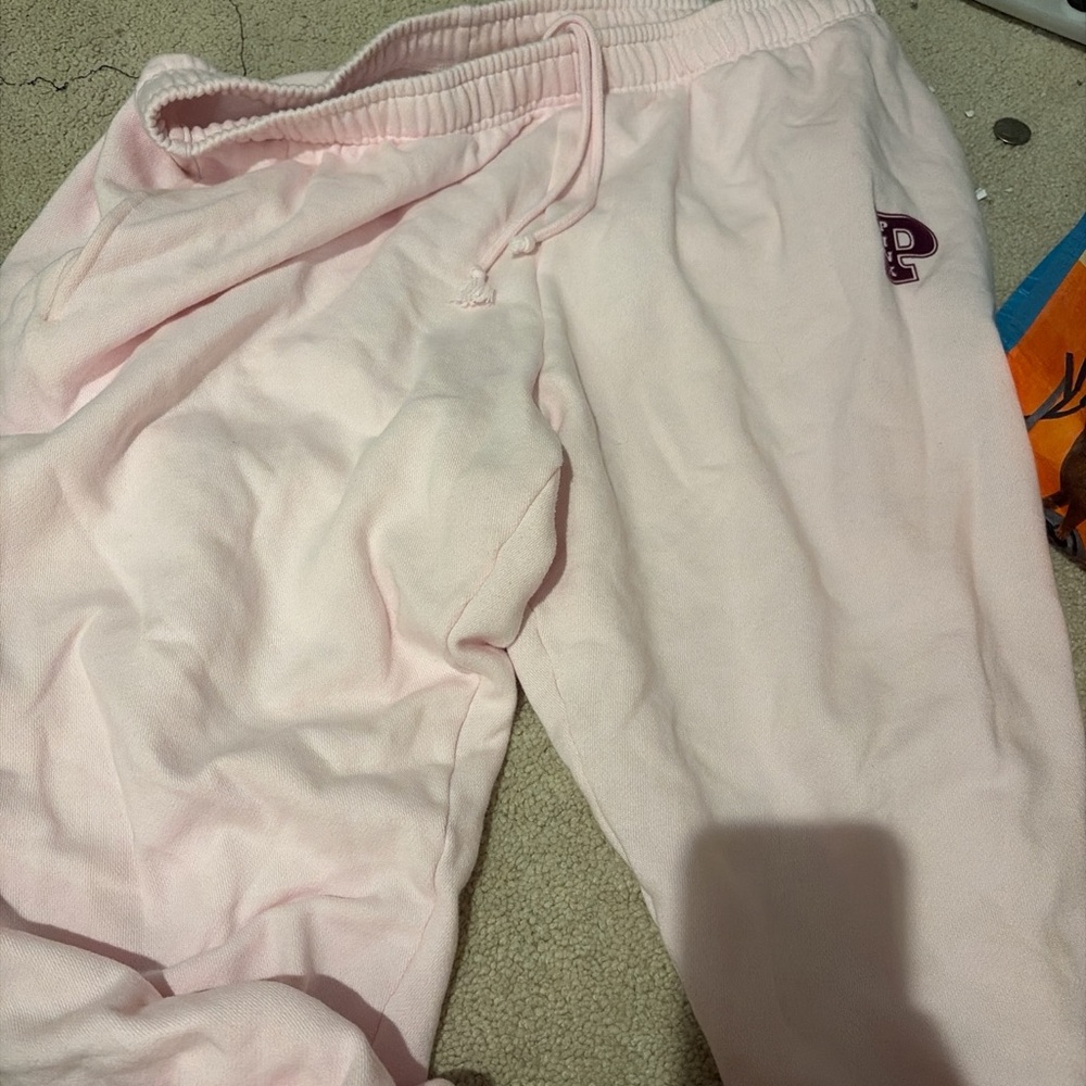 PINK Victoria's Secret Light Pink Kids Joggers